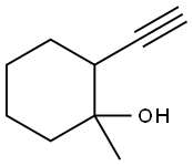 Cyclohexanol, 2-ethynyl-1-methyl- (6CI) 结构式