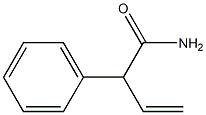 3-Butenamide,  2-phenyl-  (6CI) 结构式
