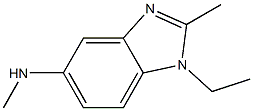 Benzimidazole, 1-ethyl-2-methyl-5-methylamino- (6CI) 结构式