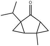 Tricyclo[4.1.0.02,4]heptan-5-one, 4-isopropyl-1-methyl- (6CI) 结构式