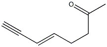 5-Octen-7-yn-2-one (6CI) 结构式