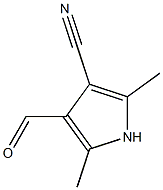 Pyrrole-3-carboxaldehyde, 4-cyano-2,5-dimethyl- (6CI) 结构式