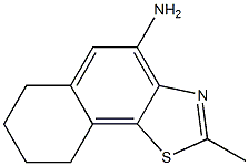 Naphtho[2,1-d]thiazole, 4-amino-6,7,8,9-tetrahydro-2-methyl- (6CI) 结构式