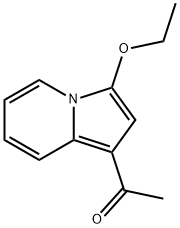 Ketone, 3-ethoxy-1-indolizinyl methyl (6CI) 结构式