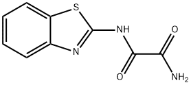 Oxamide, 2-benzothiazolyl- (6CI) 结构式