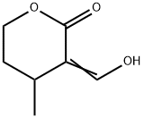 Valeric acid, 5-hydroxy-2-(hydroxymethylene)-3-methyl-, delta-lactone (6CI) 结构式
