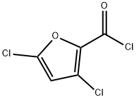 2-Furoyl chloride, 3,5-dichloro- (6CI) 结构式