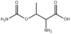 Allothreonine, carbamate, DL- (6CI) 结构式