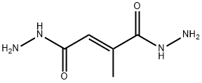 Mesaconic  acid,  dihydrazide  (6CI) 结构式
