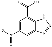5-硝基-1H-苯并[D][1,2,3]三唑-7-羧酸 结构式