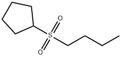 Sulfone, butyl cyclopentyl (8CI) 结构式