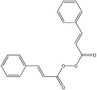 Peroxide,bis(1-oxo-3-phenyl-2-propenyl) (9CI) 结构式