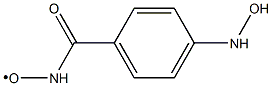 Nitroxide,  4-(oxyamino)benzoyl  (9CI) 结构式