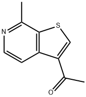 Ketone, methyl 7-methylthieno[2,3-c]pyridin-3-yl (8CI) 结构式