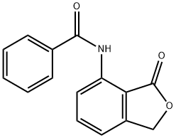 Phthalide, 7-benzamido- (5CI) 结构式