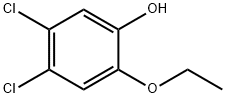 Phenol, 4,5-dichloro-2-ethoxy- (5CI) 结构式