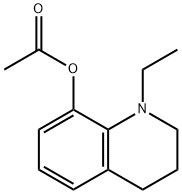 Ethylhydroxytetrahydroquinoline (4CI) 结构式