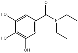 Gallamide, N, N-diethyl- (4CI) 结构式