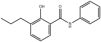 Salicylanilide, 3-propyl- (6CI) 结构式