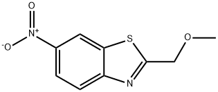 Benzothiazole, 2-(methoxymethyl)-6-nitro- (5CI) 结构式