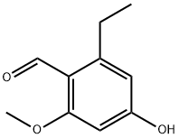 o-Anisaldehyde, 6-ethyl-4-hydroxy- (5CI) 结构式