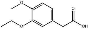 Acetic acid, (3-ethoxy-4-methoxyphenyl)- (5CI) 结构式