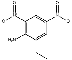 Aniline, 2-ethyl-4,6-dinitro- (5CI) 结构式