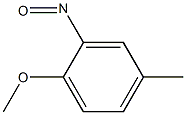 Anisole, 4-methyl-2-nitroso- (5CI) 结构式