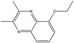 Quinoxaline, 5-ethoxy-2,3-dimethyl- (5CI) 结构式