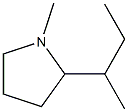 Pyrrolidine, 2-sec-butyl-1-methyl- (4CI) 结构式