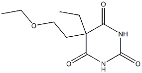 Barbituric acid, 5-(2-ethoxyethyl)-5-ethyl- (4CI) 结构式