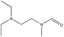 Formamide, N-(2-diethylaminoethyl)-N-methyl- (5CI) 结构式