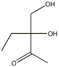 2-Pentanone, 3-hydroxy-3-(hydroxymethyl)- (4CI) 结构式