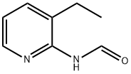 Formamide, N-(3-ethyl-2-pyridyl)- (5CI) 结构式