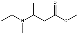 Butyric acid, 3-(ethylmethylamino)-, methyl ester (5CI) 结构式