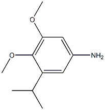 Aniline, 3-isopropyl-4,5-dimethoxy- (4CI) 结构式