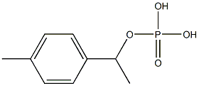 Benzenemethanol, alpha,4-dimethyl-, dihydrogen phosphate (9CI) 结构式