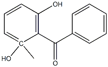 Benzophenone, 2,6-dihydroxy-2-methyl- (4CI) 结构式