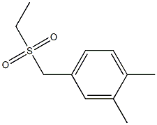 Sulfone, 3,4-dimethylbenzyl ethyl (5CI) 结构式
