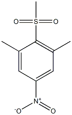 Sulfone, methyl 4-nitro-2,6-xylyl (5CI) 结构式