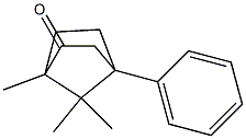 Camphor, 4-phenyl- (4CI) 结构式