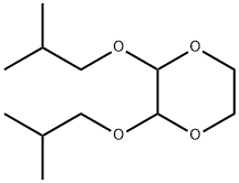 p-Dioxane,  2,3-diisobutoxy-  (4CI) 结构式