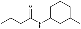 Butyramide,  N-3-methylcyclohexyl-  (5CI) 结构式
