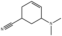 3-Cyclohexene-1-carbonitrile,  5-dimethylamino-  (5CI) 结构式