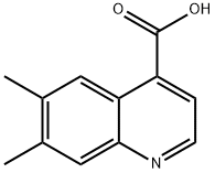 Cinchoninic acid, 6,7-dimethyl- (5CI) 结构式