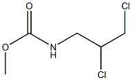 Carbamic  acid,  (2,3-dichloropropyl)-,  methyl  ester  (5CI) 结构式
