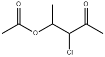 2-Pentanone,  3-chloro-4-hydroxy-,  acetate  (5CI) 结构式
