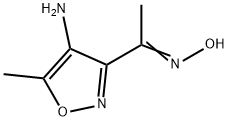 Ketone,  4-amino-5-methyl-3-isoxazolyl  methyl,  oxime  (5CI) 结构式