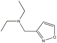 Isoxazole,  3-(diethylaminomethyl)-  (5CI) 结构式