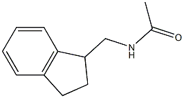 Acetamide,  N-(1-indanylmethyl)-  (4CI) 结构式